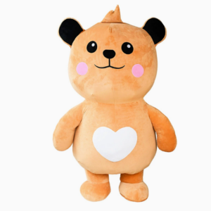 The mascot advertisement character of the shopping mall